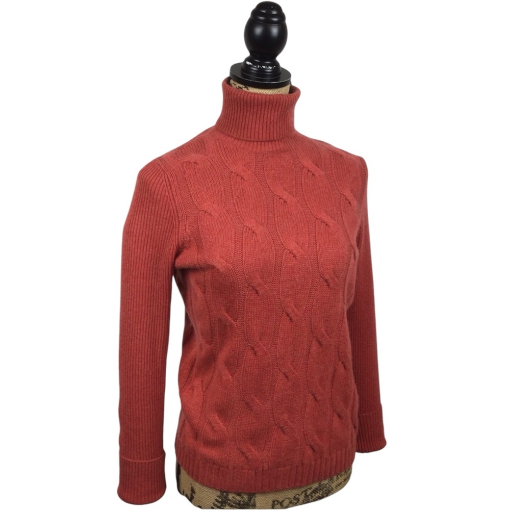 Wendy B Cashmere Turtleneck Sweater